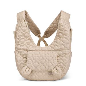 DGFDF Wear Resistant Pet Dog Backpack Waterproof Cross Strap Pet Chest Bag Portable Hand Free Pet Travel Bag Winter