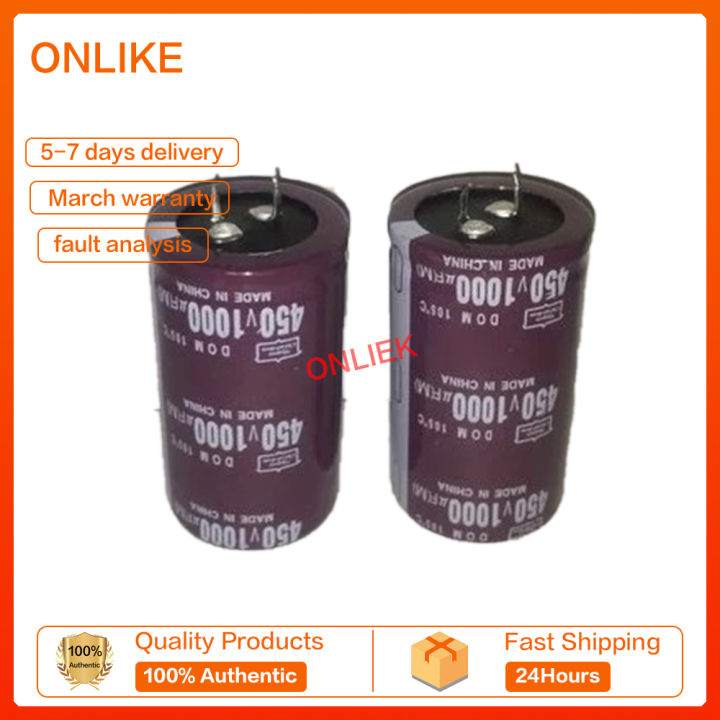 1pcs Electrical capacitor 450V1000UF 500V 1000UF Electrolytic capacitor