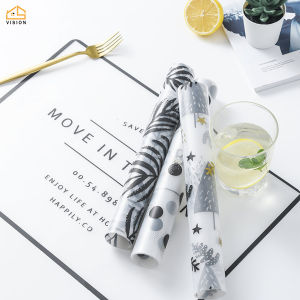 Vision Nordic EVA waterproof oil-proof mat household heat insulation pad easy to clean anti-skid translucent table mat