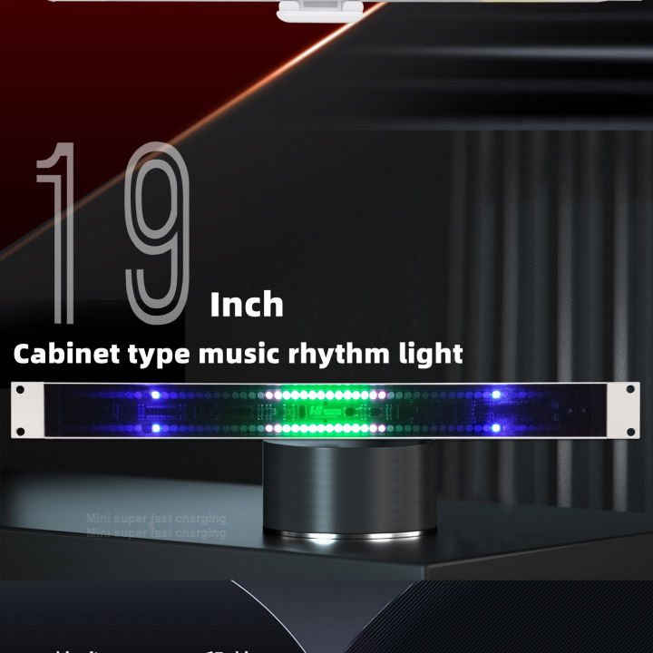 1U Double Row Audio Cabinet Music Rhythm Level Indicator Light LED ...