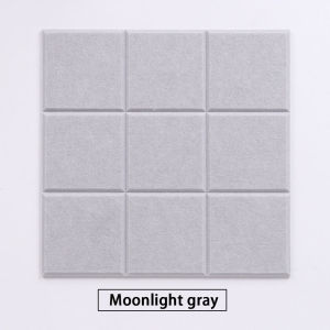 【Ready Stock】6/set 30x30cm Creative Multicolor DIY Felt Pin Board Wall Sticker Self Adhesive WallPaper Bulletin Board Photo Memo Cork Board Foam Wall Home Decor