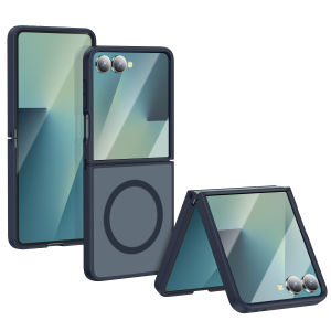 Từ tính cho Samsung Galaxy Z lật 8 Z lật 7 trường hợp tương thích với MagSafe mờ mờ Ốp viền mềm bằng nhựa TPU bảo vệ mỏng trường hợp cho Z flip8
