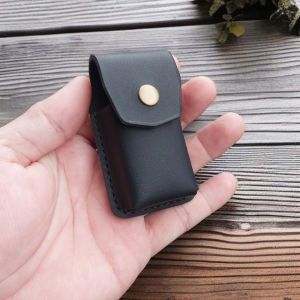 Bao Da Bật Lửa Cartier da bò thật handmade đồ da thủ công
