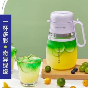 Royadulex Wireless Juicing Cup 12-Leaf Blade Juicer Cup Portable hand mixer 1000ml Juicing Portable Large-Capacity Blender Mixer
