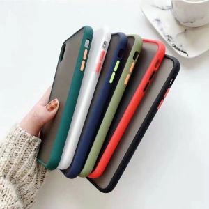 Fashion Color Anti Knock Case For Apple iPhone 14 Pro Max 5 5s se 6 6s plus 7 8 8 Plus SE 3 2022 2020 X XS Max XR Frame Hard Transparent Matte Case For iPhone 11 12 13 Pro Max Mini Case Cover