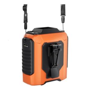 High Capacity Operated Waist Clip Fan With Powerful Airflows And Anti Slip Design For Extended Outdoor Use