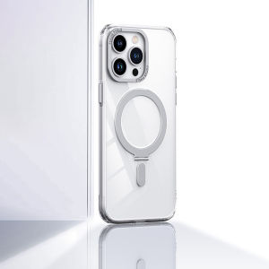 WSKEN Magnetic Case for iPhone 15 Pro/ iPhone 15 Pro Max /14 Pro / 14 Pro Max Casing ponsel transparan
