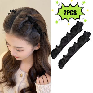 Braided Hair Clip Holder Korean Forehead Hairpin Hair Accessory Girls Hairclip Hair Accessories