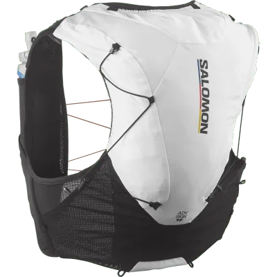 SALOMON ADV SKIN 12 RACE FLAG Unisex Trail Running Vest with flasks included