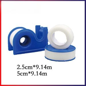 [In Stock]30ft 1inch/2inch Breathable Medical Tape Kit Transparent PE Surgical Tape with Tape Dispenser