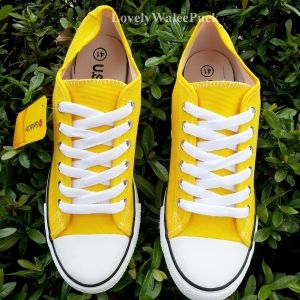 รองเท้าผ้าใบ GoldCity-1207 รวมสีสันสดใส ใส่สบาย Size 35 - 45