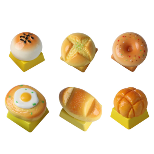 Charm 3D Inspired Resin Keycap ESC Keycap Enhances Aesthetic Appeal of Mechanical Keyboards Eggs Yolk Pastry Keycap