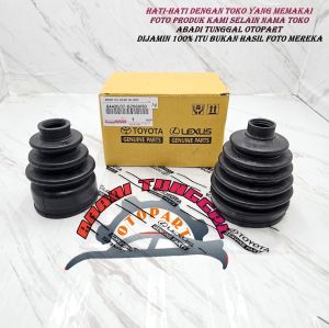 KARET AS RODA LUAR DALAM TOYOTA AGYA 1SET 2PCS