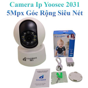 Camera Ip Yoosee 2031 Thế Hệ Mới 8 Led 5Mpx Góc Rộng Siêu Nét Full Hd Hồng Ngoại Quay Đêm