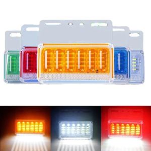 DIVATEN Super Bright Truck Side Marker Lights Waterproof 12V 24V LED Edge Light High Performance Warning Tail Light Trailer