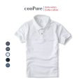 Áo thun polo nam cooPure chất vải 100% cotton, họa tiết Diamond NO. 1685. 