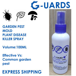 GARDEN PEST/FUNGI/MOLD/PLANT DISEASE KILLER SPRAY by G-UARD - Ultimate Plant Protection Formula [NEXT DAY SHIPPING] (蚜虫/Kutu Daun/பூச்சி நாசினி)