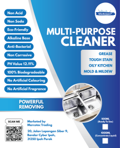Mediclean Multi Purpose Cleaner 500ml (Ready to use)