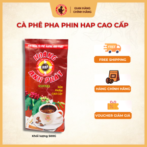 Cà Phê Rina Pha Phin Cao Cấp 500gr Chuẩn Hương Vị Việt Chính Hãng Thơm Ngon