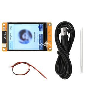 ESP32 2.4 "บอร์ดพัฒนาจอสัมผัส Capacitive-WiFi/บลูทูธความละเอียด240X320อินเทอร์เฟซแบบ CH340และชนิด C