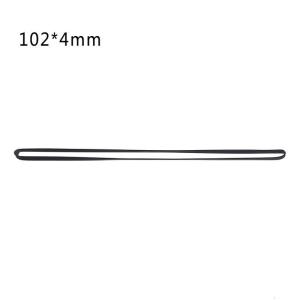 สายพานขับยางเข็มขัดจานเสียงแบนสำหรับเครื่องเล่นบันทึก DVD รีพีตเตอร์ CD-ROM Phono 4Mm สายพานกว้าง