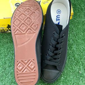 รองเท้าผ้าใบGOLDCITY   สีดดำ/ดำ รหัส1207