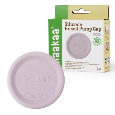 Haakaa BPA-Free Gen 2 Silicone Manual Breast Pump & Cap - 100ml / 150ml