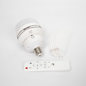 Quạt Trần mini đèn LED có điều khiển 42/52cm