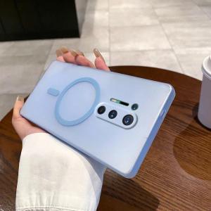 For Magsafe Case For OnePlus 8 Pro One Plus 8 Pro Magnetic Wireless Charge Matte Hard Back Cover Phone Case