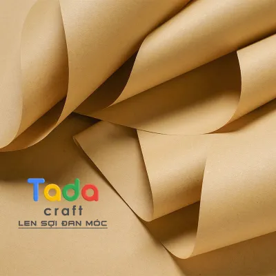5 Tờ Giấy Xi Măng Kraft Gói Hoa (Khổ 50x70cm)