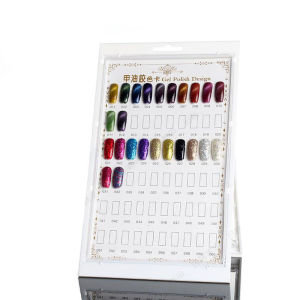 Nail Art Display Stand Artwork Photo Frame Sample Including Dust Cover Multicolor Optional