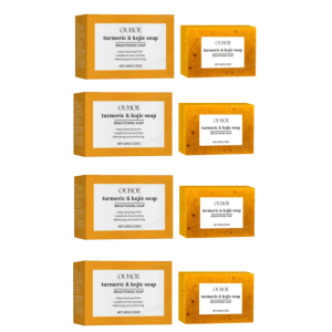 Turmeric Soap Lemon Soap Kojic Acid Soap Ginger Handmade Cold Process Soap Bath and Face Soap姜黄曲酸排毒亮肤清洁面皂