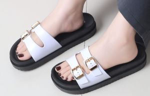 Sandal Jelly Sandal Slop Wanita | Sandal Slop Wanita Jelly Empuk | Sandal Jelly | Sendal Karet Cewek 288-A2