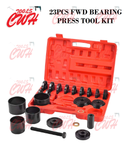 23PCS FWD FRONT WHEEL DRIVE BEARING REMOVAL TOOL BEARING PRESS KIT PULLER INSTALLER ADAPTER TOOL KIT CWH TOOLS SDN BHD CWH TOOLS TRADING CWH GROUP