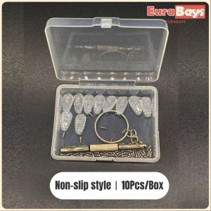 E.B. 10/20Pcs Soft Silicone Glasses Nose Pad/Eyeglasses Repair Accessories Kit/Replacement Nosepads Set