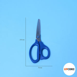 Bantex Gunting Serbaguna / Office Scissor Pegangan Ergonomis Pisau Baja Tahan Karat Ukuran 210 mm