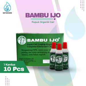 PUPUK ORGANIK CAIR ( POC & ZPT ) Cap BAMBU IJO - 1 kardus ( isi 10 )