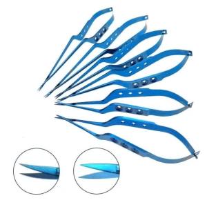 GREATLH  Titanium Micro Scissors Micro Neurosurgery Scissors Microsurgical Instruments