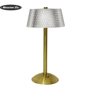 Đèn bàn pha lê đa năng với Dimmable 3 màu dẫn và có thể sạc lại điện cho sử dụng trong nhà