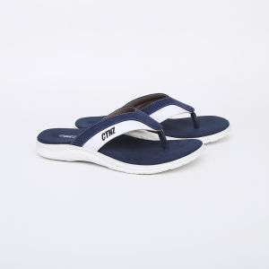 Catenzo-Sandal Jepit Casual Pria Navy AQ 110