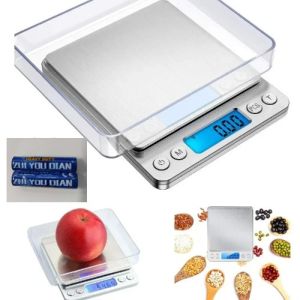 COD Food Weighing Scale Digital Kitchen Scale Weight Grams Cooking Baking 3000/0.1g