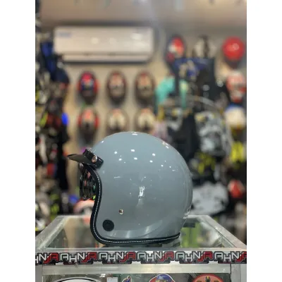 ID CR400 CLASSIC HALF FACE HELMET WITH FREE REMOVABLE PEAK!!