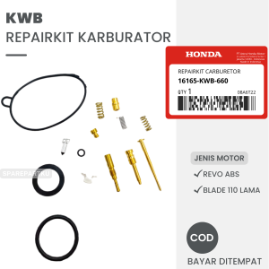 KWB REPAIRKIT/ REPAIR KIT HONDA REVO ABSOLUTE BLADE 110 LAMA/ REPIRKIT/ CARBURETOR/ SET/ KARBU