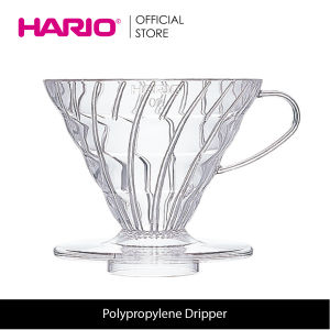 Hario V60 Coffee Dripper 01 (Pp) - Clear [Model: VD-02T / VD-03T]