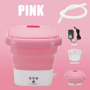 Mini Portable Washing Machine Foldable Basket Laundry Tub for Baby Clothes Underwear Sock / Mesin Basuh Mudah Lipat
