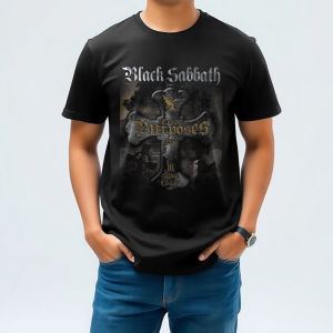 Kaos Pria Dewasa Lengan Pendek Black sabbath distro bahan katun combed 24s
