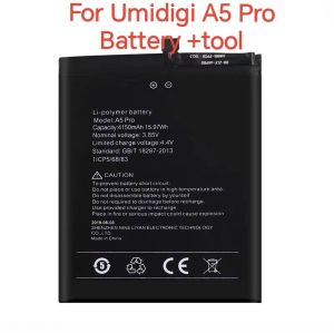 4150mAh A5 Pro Battery For UMI Umidigi A5 Pro High Quality Li polymer Batteries A5Pro Replacement