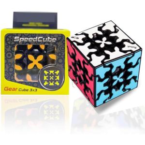 Magic Cube Gear Cube Speed Cube 3 x 3 Magic Cube 3D Magic Cube Creative Cube Suitable for Training Before the Game Daily Game and Birthday Gift