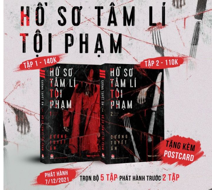 Sách trinh thám - Hồ sơ tâm lý tội phạm ( tập1 ,2) - Cương Tuyết Ấn ...