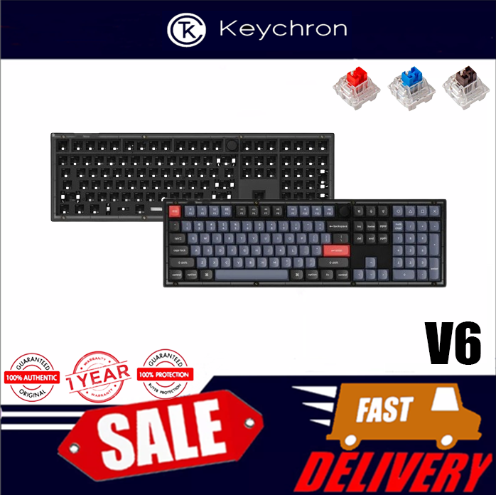 Keychron V6 QMK Custom Game Mechanical Keyboard | Lazada Singapore